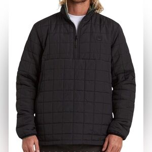 Billabong Men's Black Reversible Puffer Jacket  Size/XL